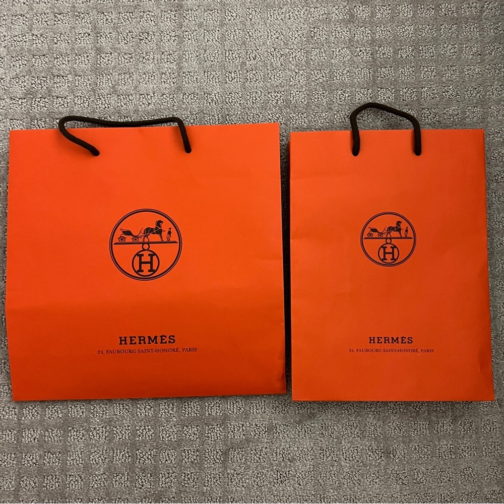 Hermes shopping bag * 2